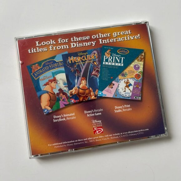 1998 Disney Hercules Hades Challenge Computer Game CD-ROM - Picture 2 of 5